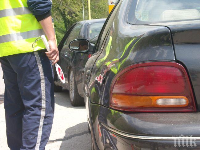 Временно е ограничено движението по път I-1 на изхода на Сандански