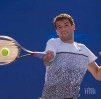 Григор Димитров срещу Райън Харисън отново в полунощ

