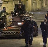 Снимките на новия филм за Джеймс Бонд се преместиха от Лондон в Рим