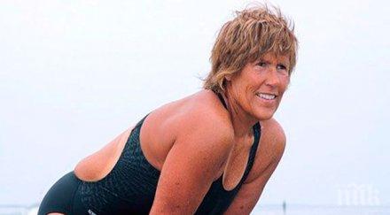 годишна спортистка прекосява сащ пеша