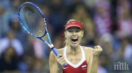 мария шарапова започнa победа акапулко
