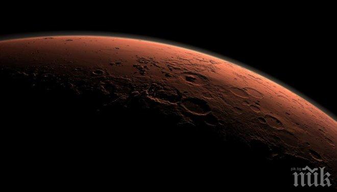 НАСА показа залез на Марс (видео)