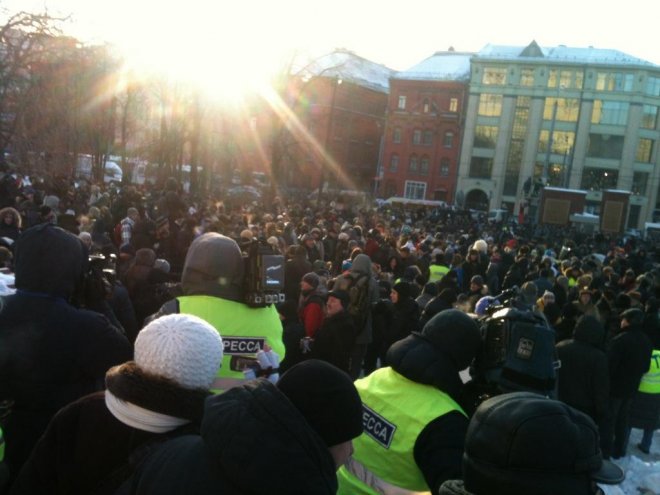 Путин пак подгони с палки опозицията из Москва (видео)