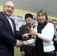 Красен Кралев награди отличните ученици в спорта
