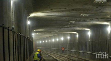 mетрото летище софия тръгва началото април