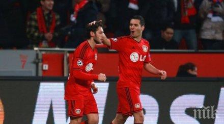 леверкузен победи финалиста изгониха тиаго