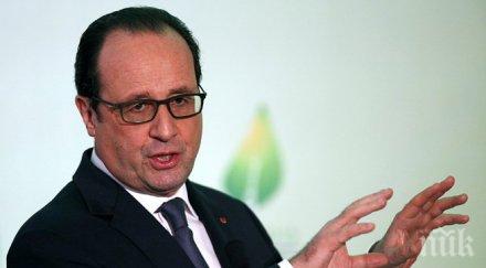 оланд осъди срещата френски депутати асад