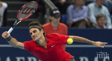 роджър федерер четвъртфинал турнира дубай