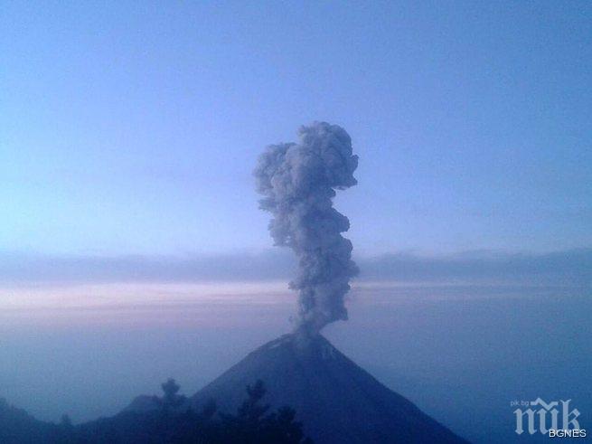 Нов вулканичен остров расте в Япония