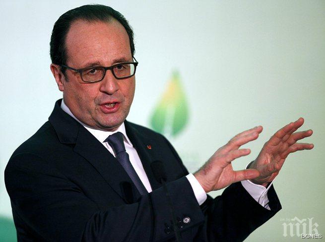 Оланд осъди срещата на френски депутати с Асад