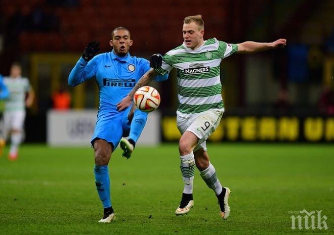 Интер прекърши десет от Селтик с гол в края