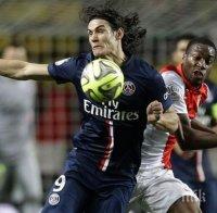 Бербатов и компания не позволиха на ПСЖ да стъпи на върха