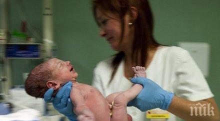 годишна албанка роди близнаци