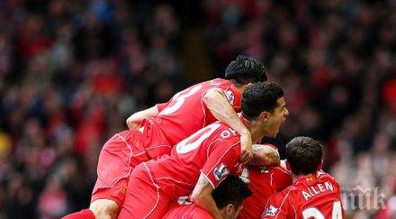 ливърпул пречупи шампиона манчестър сити анфийлд