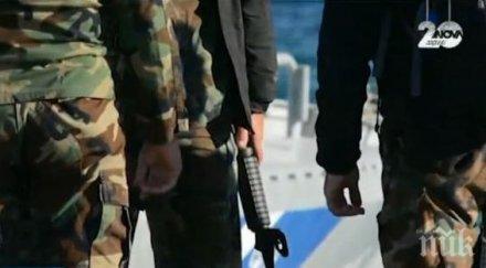 италия провежда военноморски учения бреговете либия