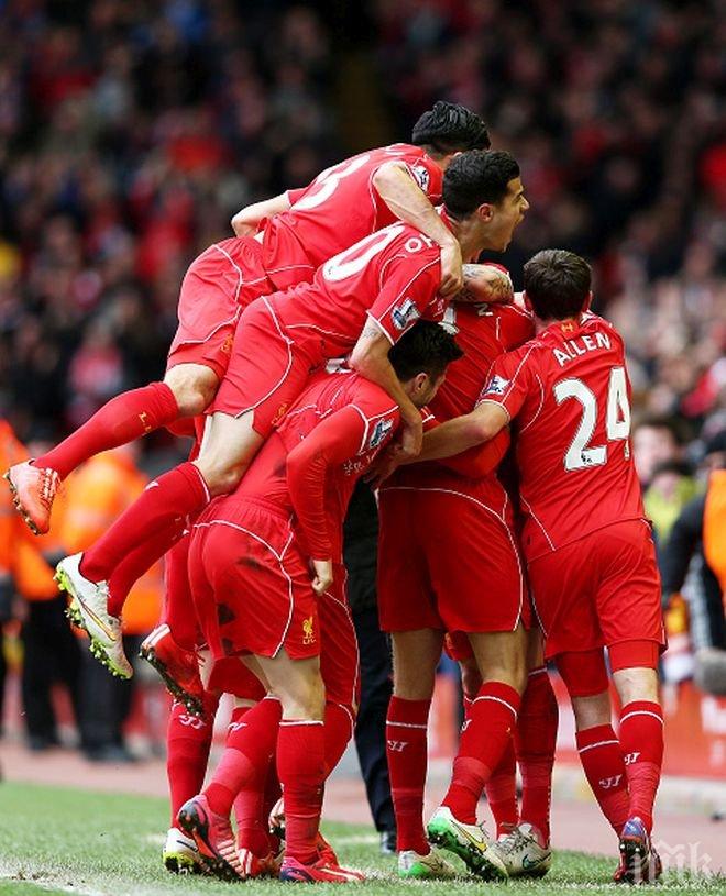 Ливърпул пречупи шампиона Манчестър Сити на Анфийлд