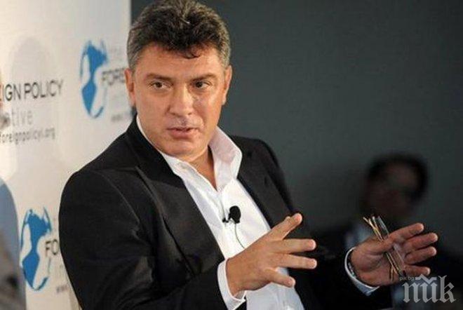 Шок! Немцов получавал заплахи заради позицията му за Шарли ебдо 