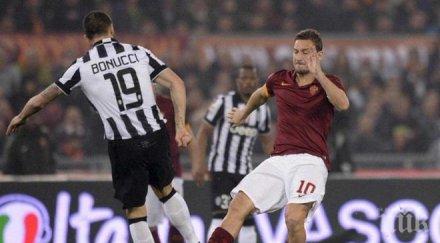 рома дадоха ювентус шампионите важна крачка нова титла