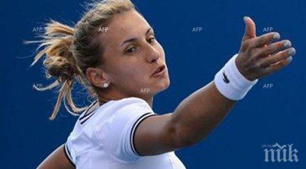 леся цуренко преодоля първия кръг турнира тенис монтерей