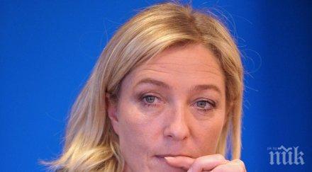 марин льо пен отказа среща мадона