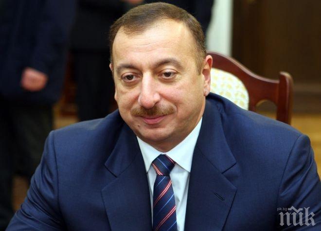 Президентът на Азербайджан пристига у нас, ще се срещне с Плевнелиев и Борисов