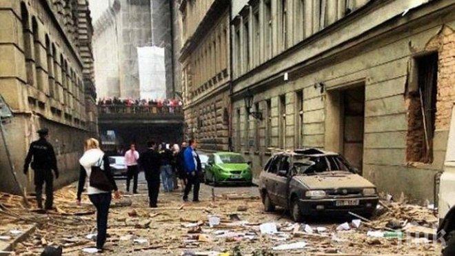 Автомат чете стихове в центъра на Прага