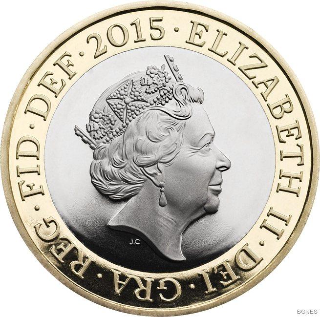 Пускат нови монети с лика на кралица Елизабет II
