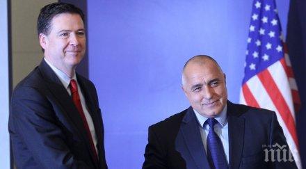 пик изненадваща идея срещата борисов джеймс коми възможно висш магистрат стане вътрешен министър