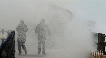 заради бури отменят 600 полета сащ