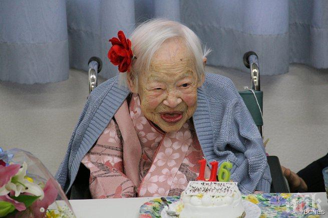 Най-възрастният човек на земята отпразнува 117-ия си рожден ден