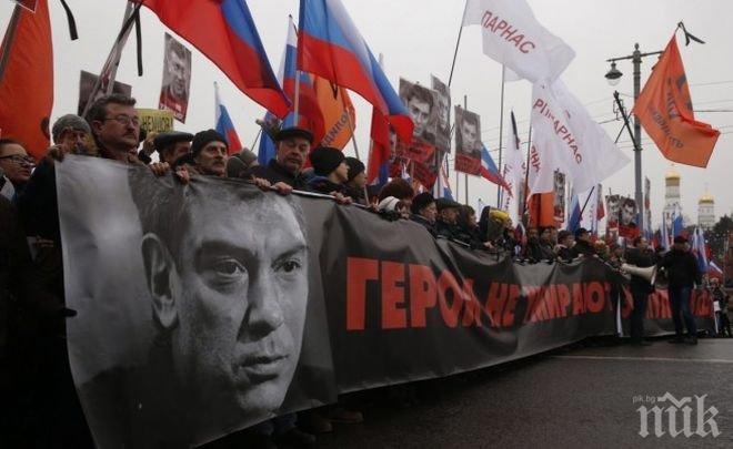 Има заподозрени за убийството на Немцов