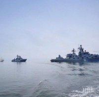 Лошото време не позволи на кораби на НАТО да акостират във Варна