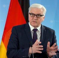 Франк-Валтер Щайнмайер: Острите думи няма да спасят хората 