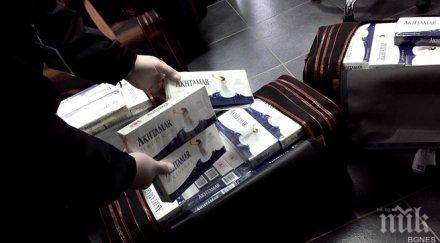спипаха контрабандни цигари млн гкпп кулата