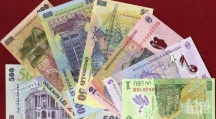 румънската лея нов исторически спад спрямо долара