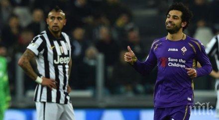 фиорентина продължава мачка египетският меси срази юве насред торино