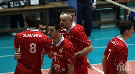 волейболният цска куп проблеми мача нефтохимик