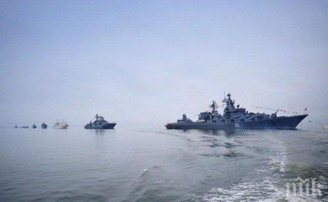 Лошото време не позволи на кораби на НАТО да акостират във Варна