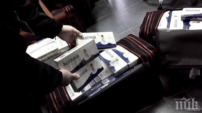 Спипаха контрабандни цигари за 1.7 млн. лв. на ГКПП Кулата