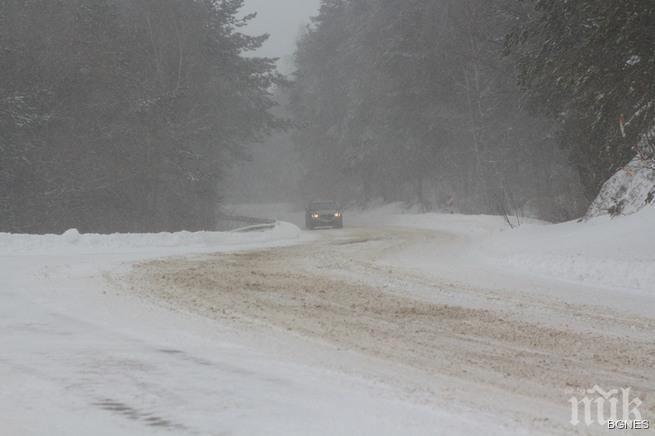 Южна България в снежен капан