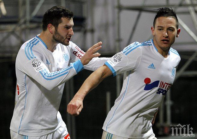 Марсилия помете Тулуза с 6:1 и се изравни с ПСЖ