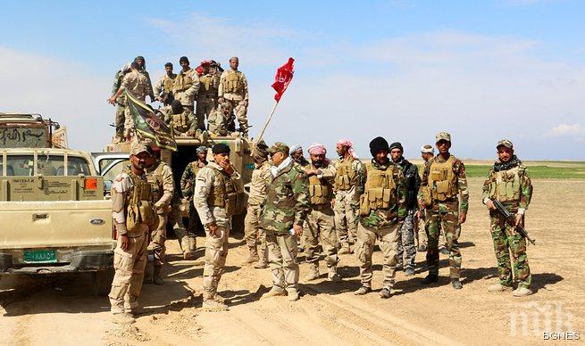 Иракските сили превзеха град, окупиран от Ислямска държава