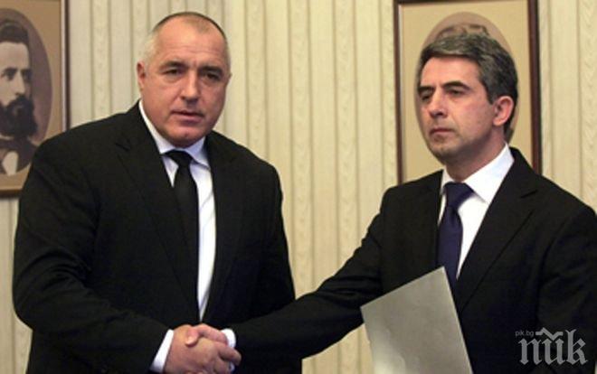 Борисов отива при президента – срещата е днес от 16 ч.