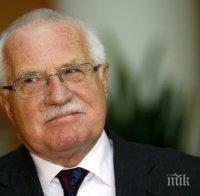 Вацлав Клаус: САЩ и някои европейски политици започнаха украинския конфликт