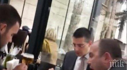 ексклузивно бившият гард бареков лобист проституцията светлин танчев засечени сладък обяд насред центъра софия снимки