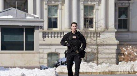 отменена тревогата белия дом пожар количка бил причината