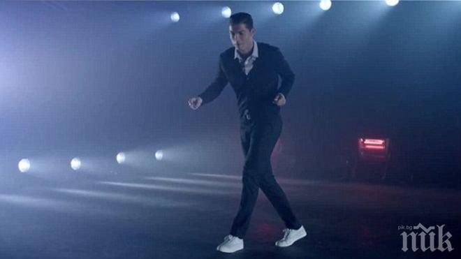 Кристиано танцува като Майкъл Джексън (видео)