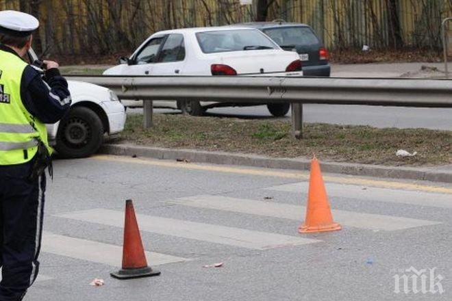 Ямболски фиат помете бургазлийка на пешеходна пътека