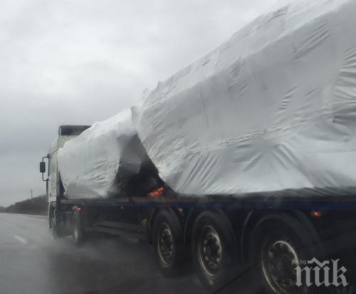 Министерството на отбраната официално обясни присъствието на военна техника на магистрала Тракия