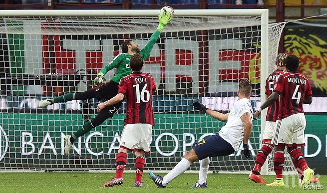 Страхлив Милан изпусна победата над Верона